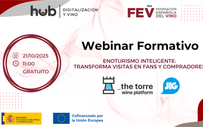 Webinar formativo – Enoturismo inteligente: transforma visitas en fans y compradores