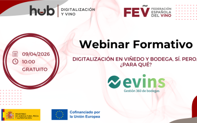 Webinar formativo – Digitalización en viñedo y bodega, sí. Pero… ¿para qué?