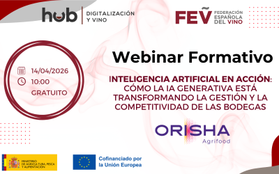 Webinar formativo – Inteligencia artificial en acción: Cómo la IA Generativa está  transformando la gestión y la competitividad de las bodegas