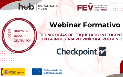 Webinar formativo – Tecnologías de etiquetado inteligente en la industria vitivinícola: RFID & NFC
