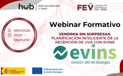 Webinar formativo – Vendimia sin sorpresas: planificación inteligente de la recepción de uva con eVins