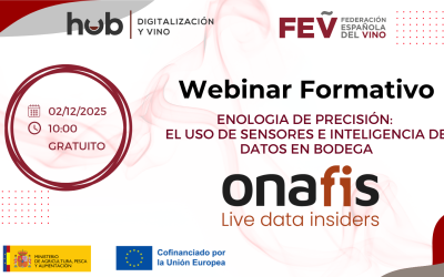 Webinar formativo – Enología de precisión: el uso de sensores e inteligencia de datos en bodega