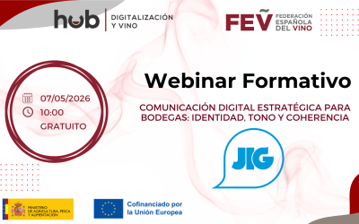 Webinar formativo – Comunicación digital estratégica para bodegas: identidad, tono y coherencia