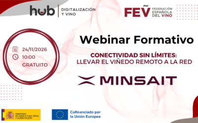 Webinar formativo – Conectividad sin límites: llevar el viñedo remoto a la red
