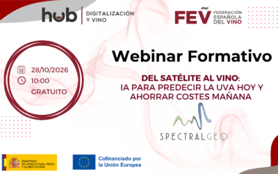 Webinar formativo – Del satélite al vino: IA para predecir la uva hoy y ahorrar costes mañana